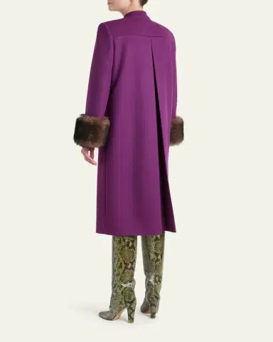 Valentino Garavani Long Wool Coat | Thumbnail 3 Valentino Garavani Long Wool Coat | Thumbnail 3