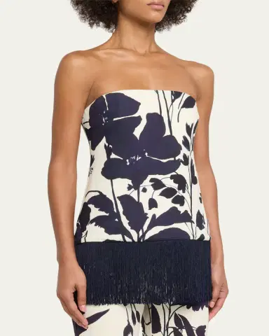 Cara Cara Benita Strapless Fringe Top | Thumbnail 4 Cara Cara Benita Strapless Fringe Top | Thumbnail 4