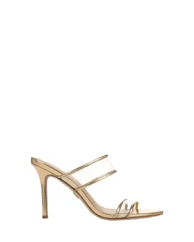 Veronica Beard 95mm Asha Metallic Leather Piping Jelly Sandals | Thumbnail 1 Veronica Beard 95mm Asha Metallic Leather Piping Jelly Sandals | Thumbnail 1