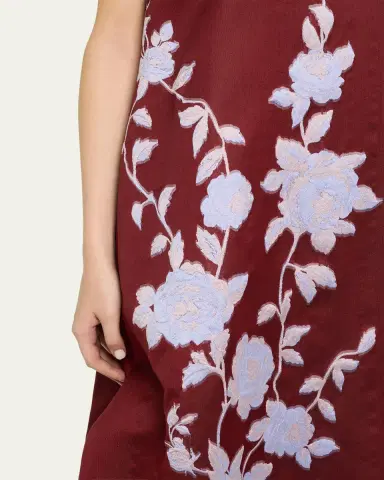 Lela Rose Rose Fil Coupe Sleeveless Midi Bubble Dress | Thumbnail 5