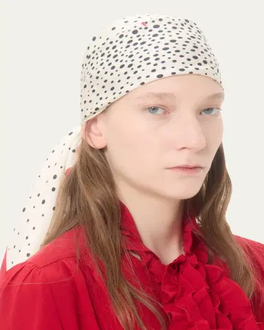 Valentino Garavani Little Stars Starry Silk Scarf | Thumbnail 2