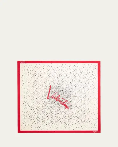 Valentino Garavani Little Stars Starry Silk Scarf | Thumbnail 3