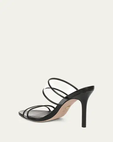 Veronica Beard 95mm Asha Leather Piping Jelly Sandals | Thumbnail 2