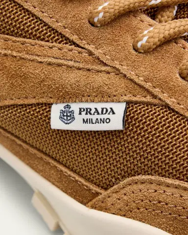 Prada Mesh and Suede Sneakers | Thumbnail 5 Prada Mesh and Suede Sneakers | Thumbnail 5