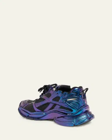 Balenciaga Men's Runner Iridescent Low-Top Sneakers | Thumbnail 4 Balenciaga Men's Runner Iridescent Low-Top Sneakers | Thumbnail 4