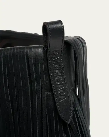 Balenciaga Avenue Fringe Leather Booties | Thumbnail 5
