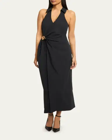 Cinq à Sept Enez Bangle Midi Dress | Thumbnail 2