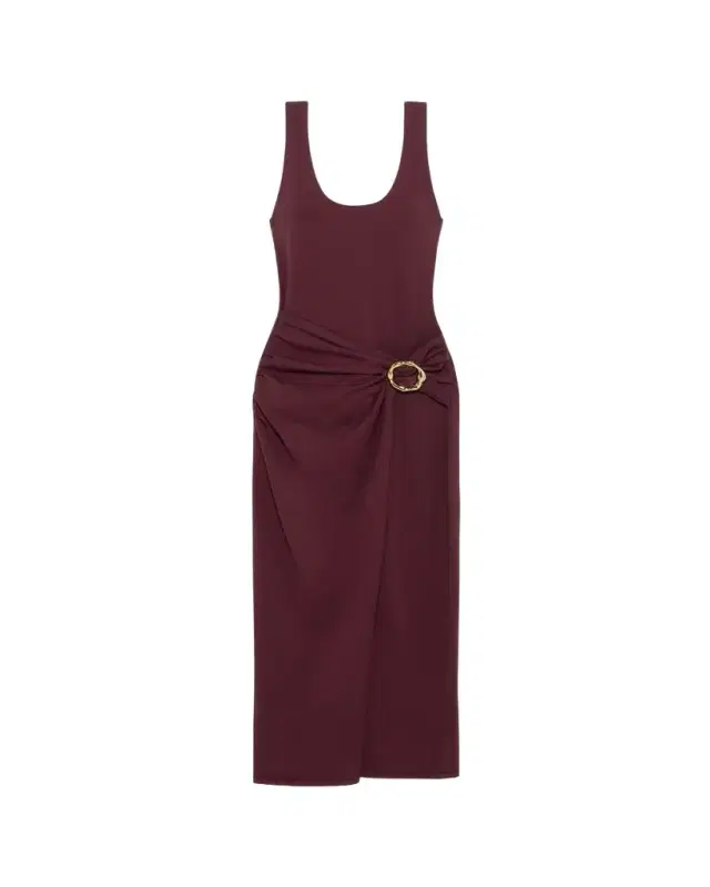 Genne Draped Tank Dress