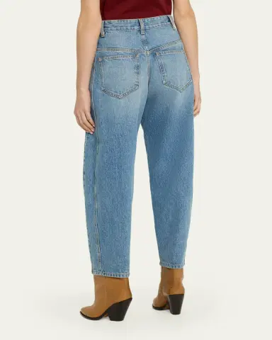 Isabel Marant Oriane Barrel-Leg Ankle Jeans | Thumbnail 3 Isabel Marant Oriane Barrel-Leg Ankle Jeans | Thumbnail 3