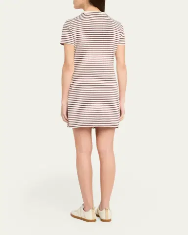 Veronica Beard Elvaris Striped T-Shirt Dress | Thumbnail 3