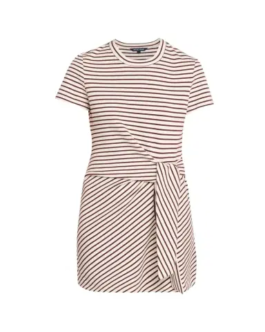 Veronica Beard Elvaris Striped T-Shirt Dress | Thumbnail 1