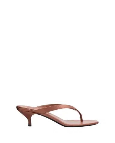 Miu Miu Satin Kitten-Heel Thong Sandals | Thumbnail 1