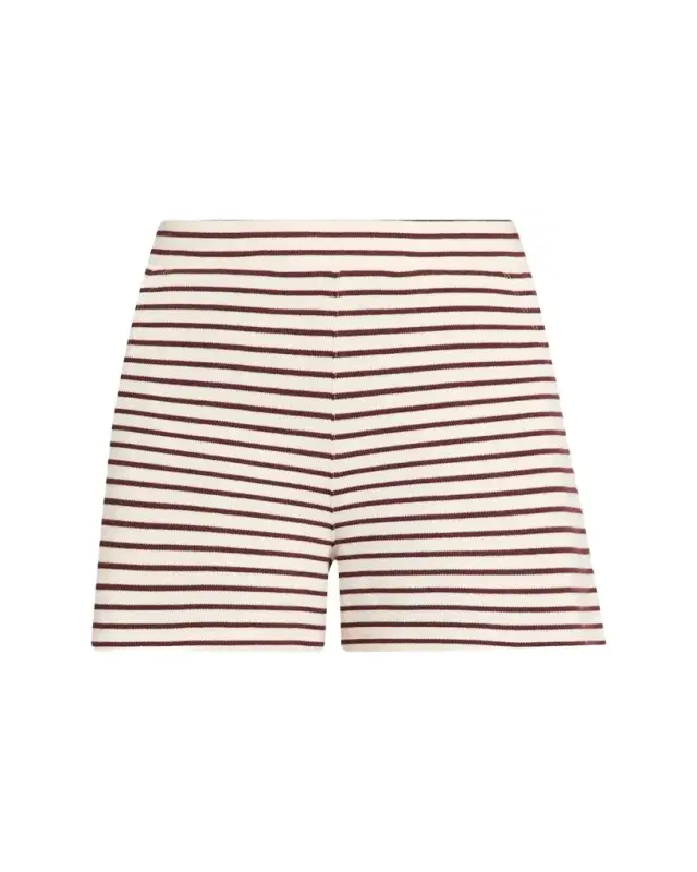Brighton Striped Knit Shorts