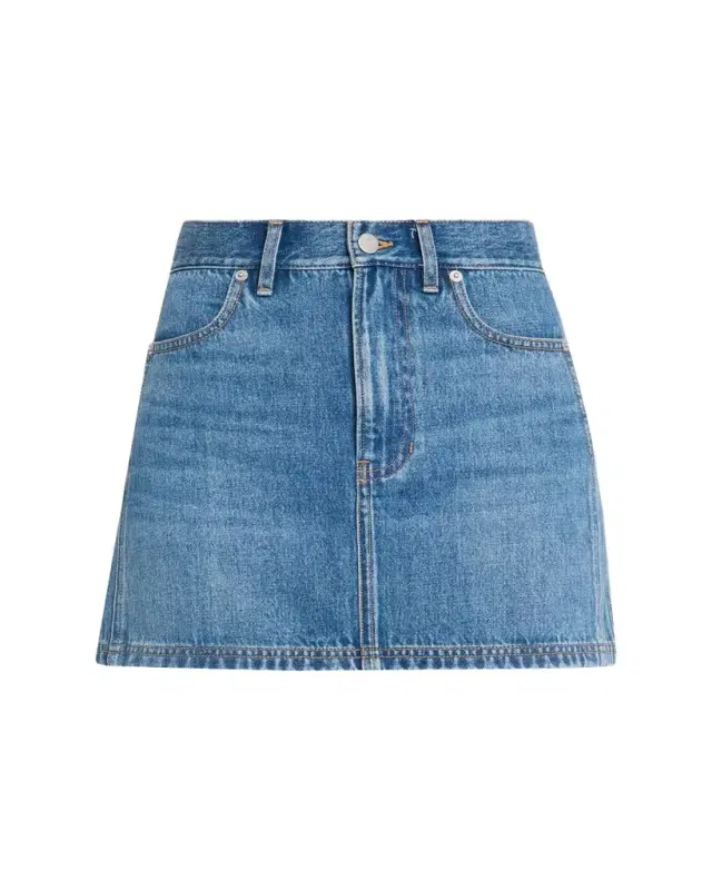 Zora Denim Mini Skirt