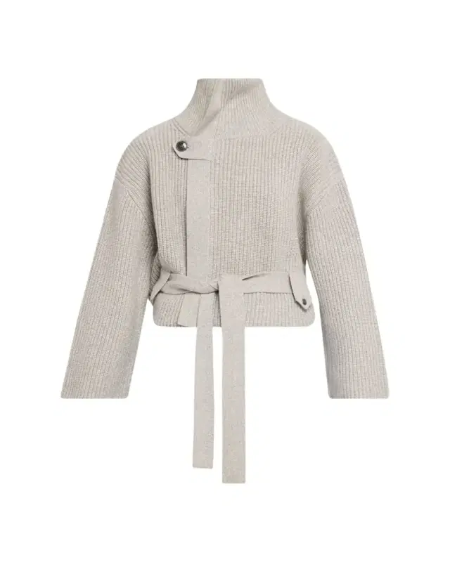 Neal Cashmere Hidden Zip Sweater