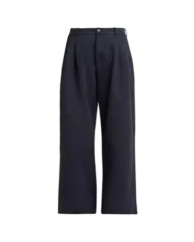 Jil Sander Pleated Cotton Wide-Leg Trousers | Thumbnail 1 Jil Sander Pleated Cotton Wide-Leg Trousers | Thumbnail 1
