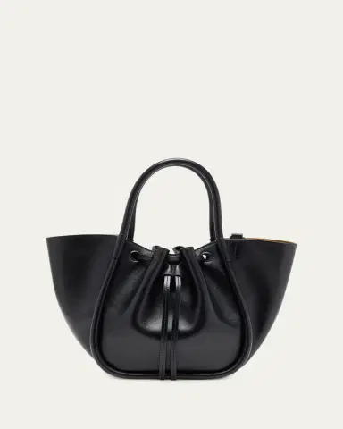 Proenza Schouler Small Ruched Leather Tote Bag | Thumbnail 3 Proenza Schouler Small Ruched Leather Tote Bag | Thumbnail 3