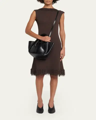 Proenza Schouler Small Ruched Leather Tote Bag | Thumbnail 4 Proenza Schouler Small Ruched Leather Tote Bag | Thumbnail 4