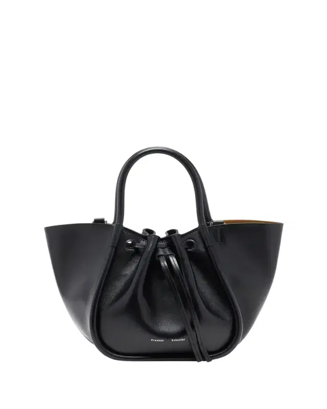 Proenza Schouler Small Ruched Leather Tote Bag