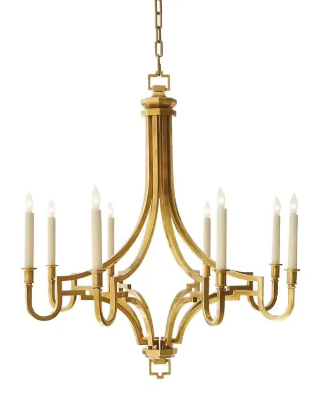 Visual Comfort Signature Mykonos Medium Chandelier By Chapman & Myers