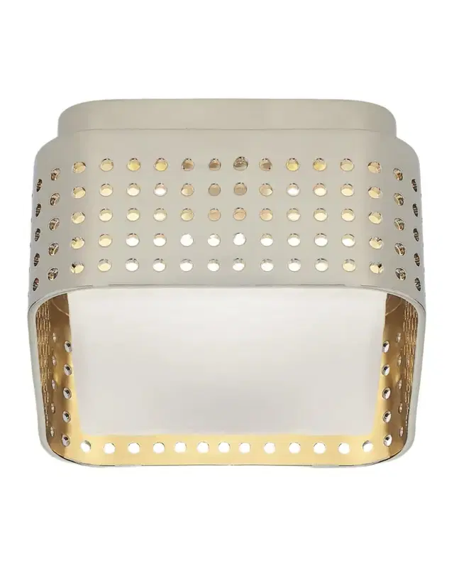Visual Comfort Signature Precision Petite Flush Mount By Kelly Wearstler