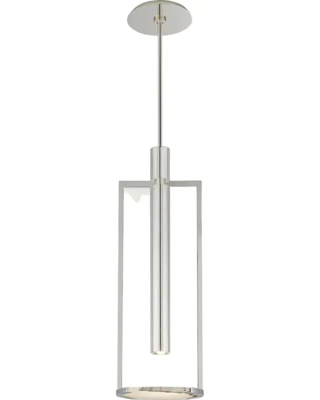 Visual Comfort Signature Melange Medium Floating Disc Pendant By Kelly Wearstler