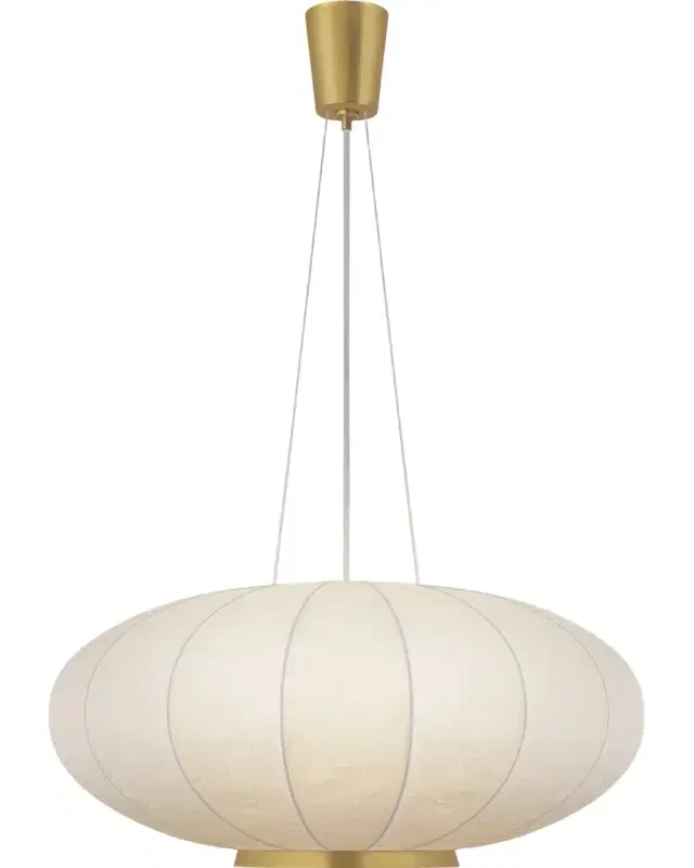 Visual Comfort Signature Paper Moon Large Hanging Shade By Barbara Barry