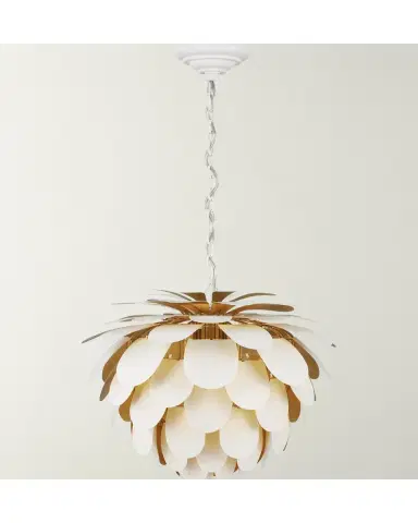 Visual Comfort Signature Cynara Small Chandelier By Chapman & Myers | Thumbnail 2 Visual Comfort Signature Cynara Small Chandelier By Chapman & Myers | Thumbnail 2