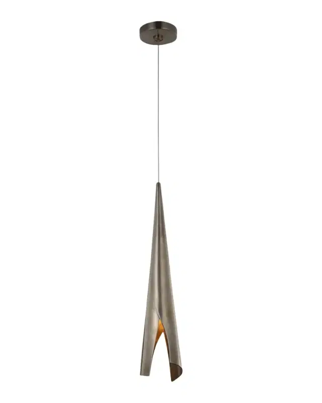 Visual Comfort Signature Piel Small Wrapped Pendant By Kelly Wearstler