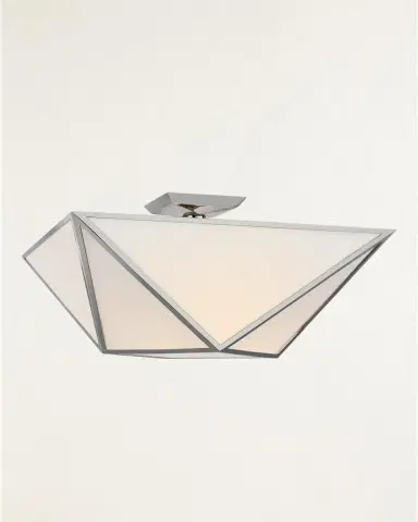 Visual Comfort Signature Lorino Large Semi-Flush Mount By Julie Neill | Thumbnail 2