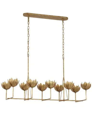 Visual Comfort Signature Alberto Linear Chandelier by Julie Neill | Thumbnail 1