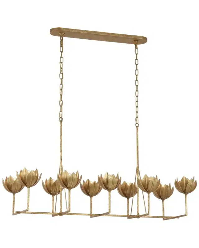 Visual Comfort Signature Alberto Linear Chandelier by Julie Neill
