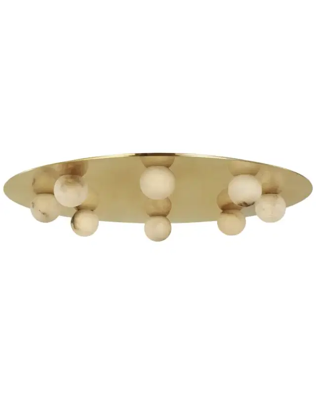 Visual Comfort Signature Pertica 30" 8-Light Flush Mount by Kelly Wearstler