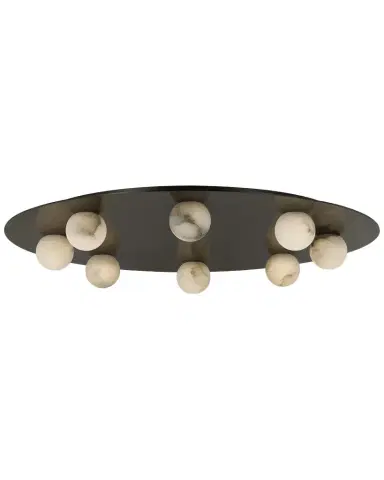 Visual Comfort Signature Pertica 30" 8-Light Flush Mount by Kelly Wearstler | Thumbnail 1 Visual Comfort Signature Pertica 30" 8-Light Flush Mount by Kelly Wearstler | Thumbnail 1