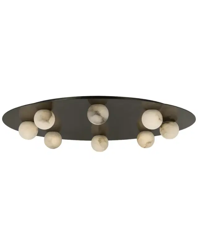 Visual Comfort Signature Pertica 30" 8-Light Flush Mount by Kelly Wearstler