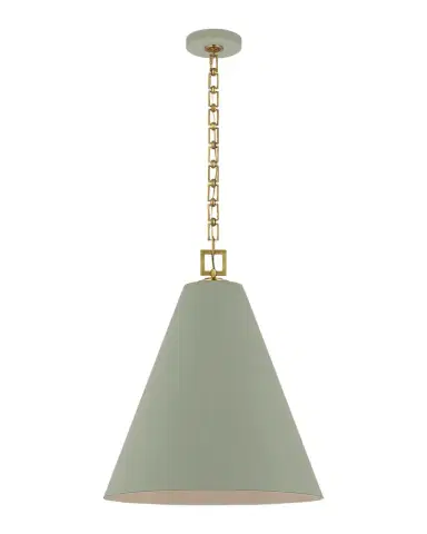 Visual Comfort Signature Theo 22" Pendant Light by Julie Neill | Thumbnail 1