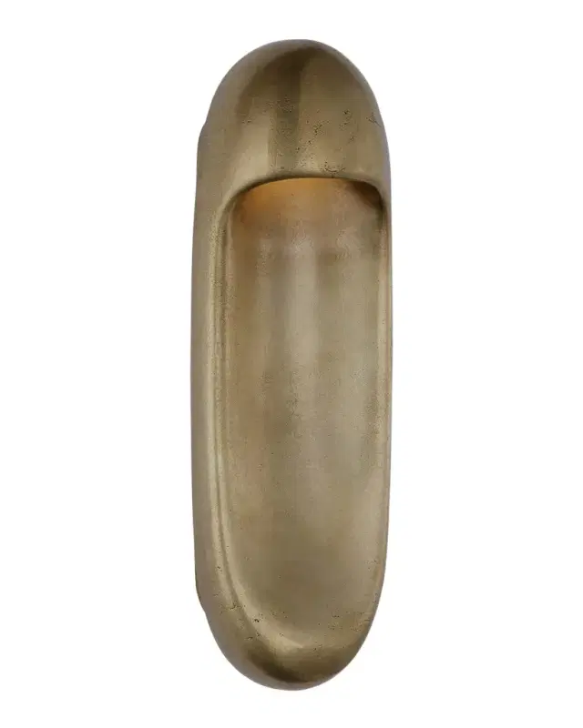 Visual Comfort Signature Esculpa 18" Elongated Wall Light by Kelly Wearstler