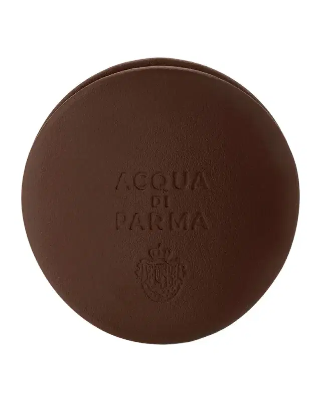Acqua di Parma Dark Brown Leather and Azure Car Diffuser Case