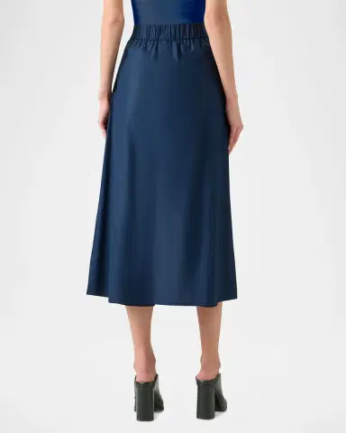 Akris Chiyoko Cotton Poplin Double-Layer Pants | Thumbnail 3 Akris Chiyoko Cotton Poplin Double-Layer Pants | Thumbnail 3