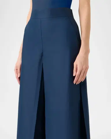 Akris Chiyoko Cotton Poplin Double-Layer Pants | Thumbnail 5 Akris Chiyoko Cotton Poplin Double-Layer Pants | Thumbnail 5