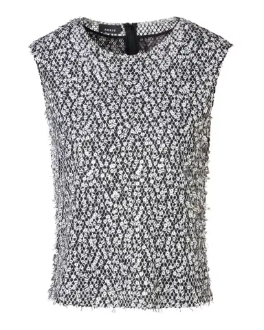 Akris Echo Sequined Sleeveless Blouse | Thumbnail 1 Akris Echo Sequined Sleeveless Blouse | Thumbnail 1