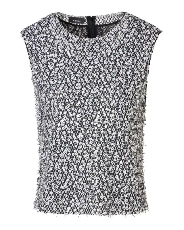 Echo Sequined Sleeveless Blouse