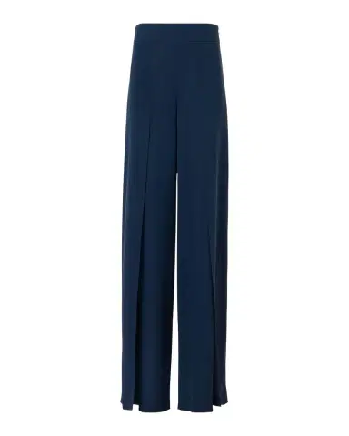Akris Fellia Silk Georgette Flared Pants | Thumbnail 1