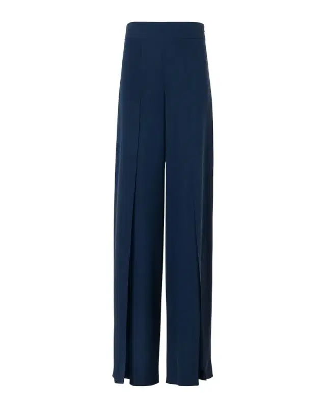 Fellia Silk Georgette Flared Pants