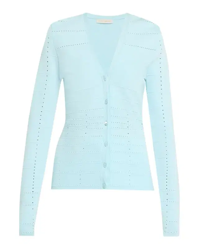 Ramy Brook Astra Pointelle-Knit Cardigan
