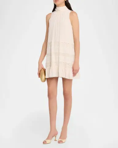 Ramy Brook Samantha Lace-Trim Mini Dress | Thumbnail 4 Ramy Brook Samantha Lace-Trim Mini Dress | Thumbnail 4