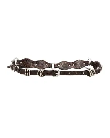 Isabel Marant Bolton Metal-Embellished Leather Belt | Thumbnail 1 Isabel Marant Bolton Metal-Embellished Leather Belt | Thumbnail 1