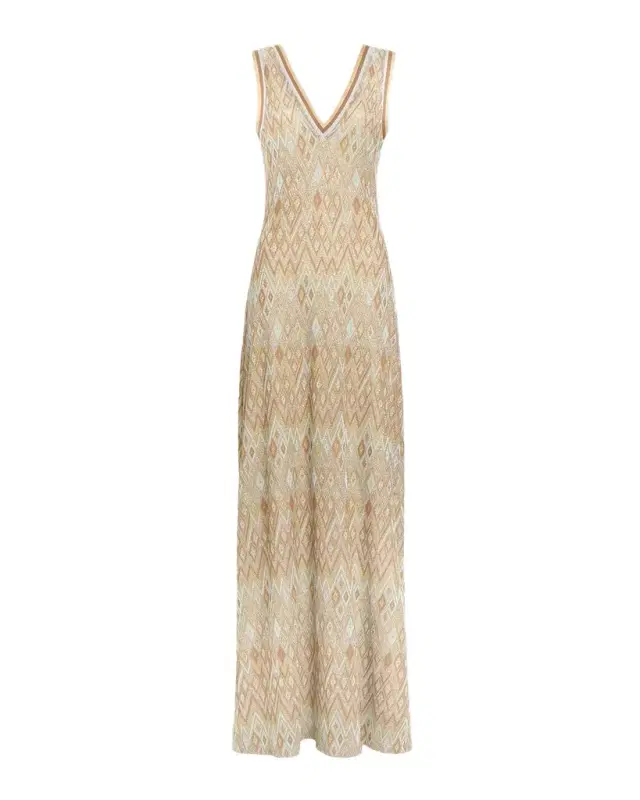 Reese Diamond Knit Maxi Dress