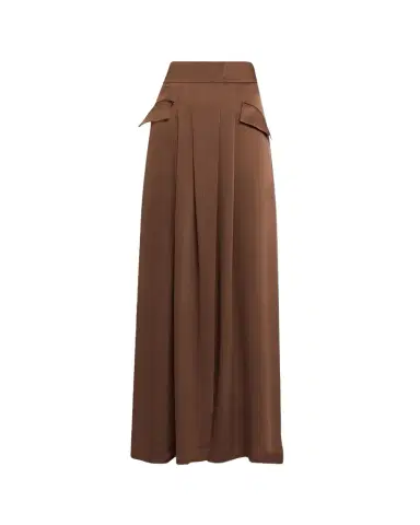 Ramy Brook Zella Pleated Satin Maxi Skirt | Thumbnail 1 Ramy Brook Zella Pleated Satin Maxi Skirt | Thumbnail 1