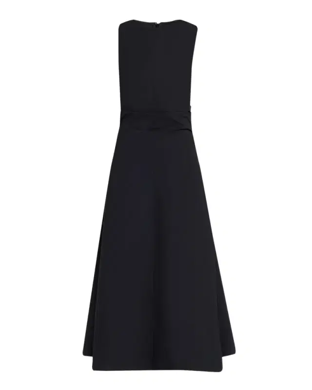 Proenza Schouler White Label Anoushka Ruched Poplin Maxi Dress